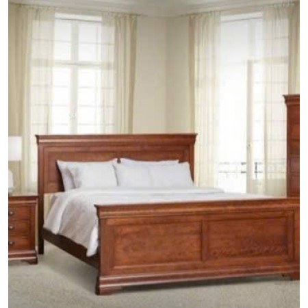 Victoria : Giường Ngủ Gỗ Sồi - Kiểu Pháp 1m8 x 2m